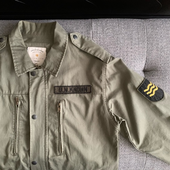 Zara Men’s Military-inspired Jacket - Picture 4 of 7